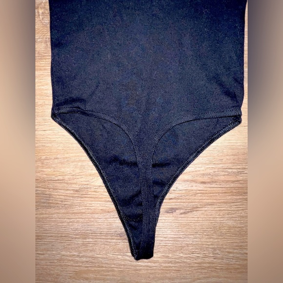 Nordstrom BP Black Tank Bodysuit - Picture 3 of 4